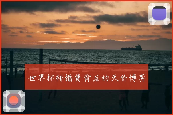 世界杯转播费背后的天价博弈