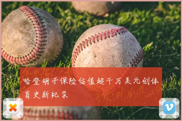 哈登胡子保险估值超千万美元创体育史新纪录